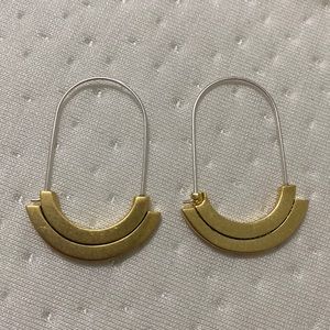 Gold Modern Boho Earrings